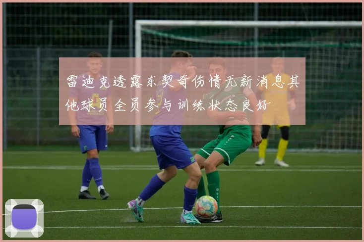雷迪克透露东契奇伤情无新消息其他球员全员参与训练状态良好